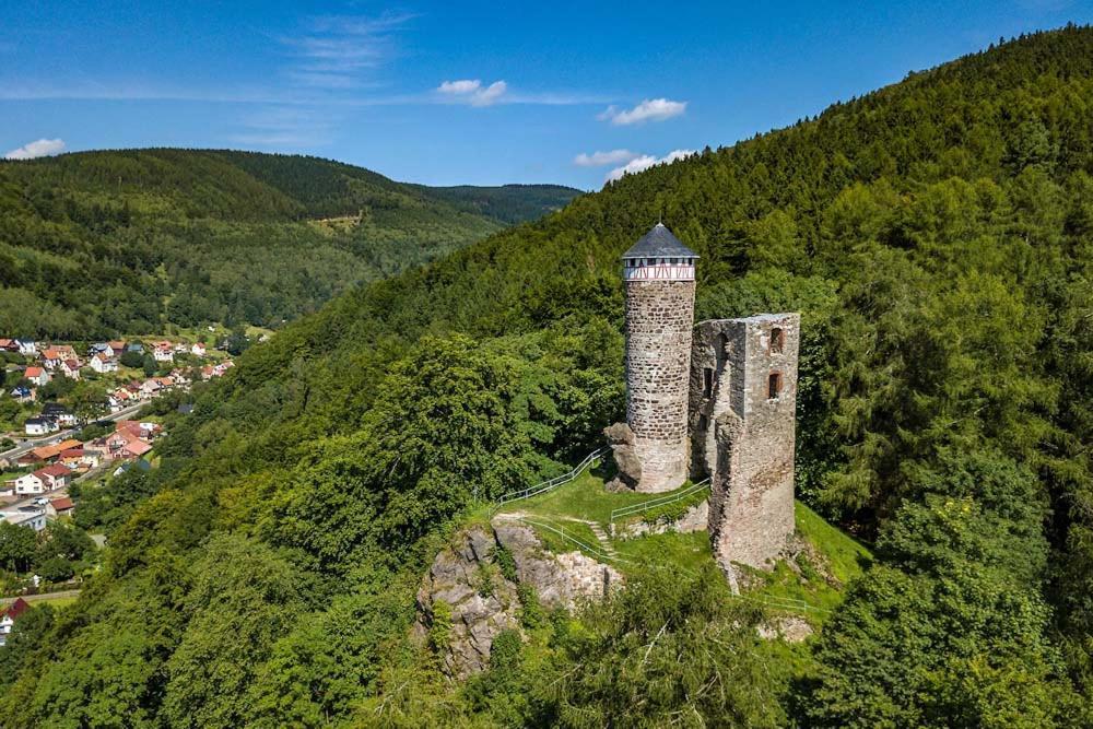 Ferienwohnung Rennsteigblick Viernau Exterior foto